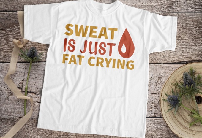 Gym T-shirt Design Bundle