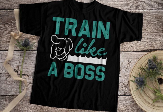 Gym T-shirt Design Bundle