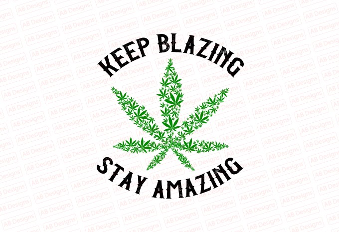 Keep Blazing Stay Amazing T-shirt Design design preview 1