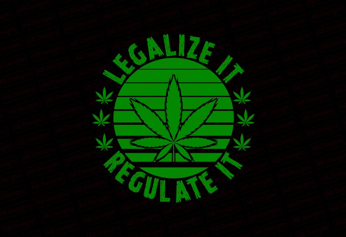 Legalize It Regulate It Tax It T-shirt Design design preview 1