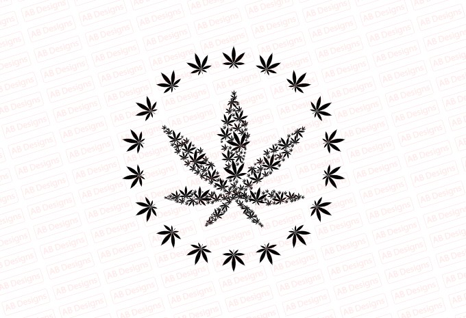 Weed T-shirt Design design preview 2
