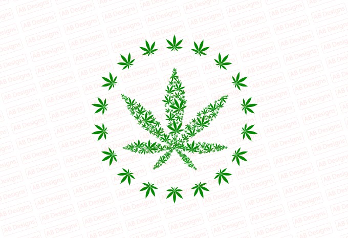 Weed T-shirt Design design preview 3