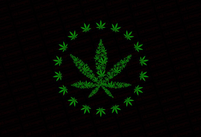 Weed T-shirt Design design preview 4