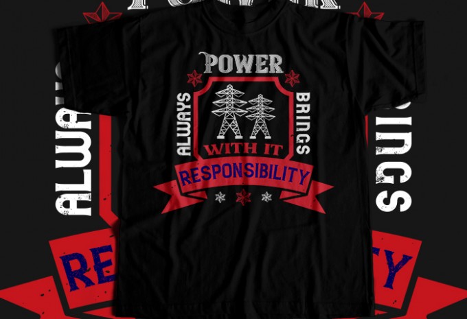 Electrician T-shirt Design Bundle