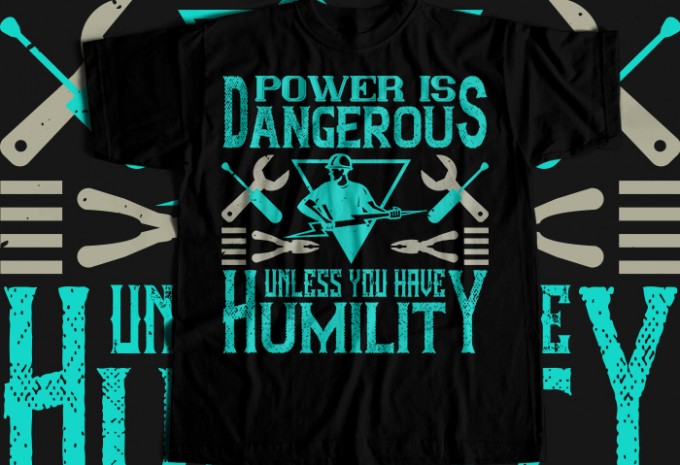 Electrician T-shirt Design Bundle