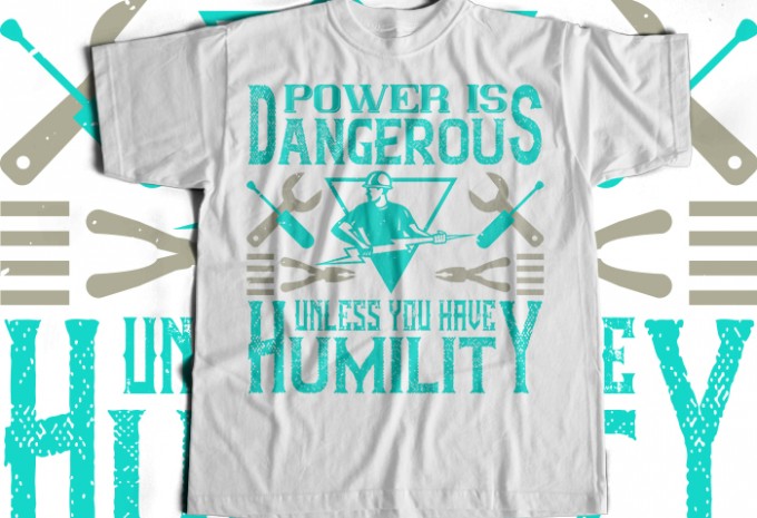 Electrician T-shirt Design Bundle