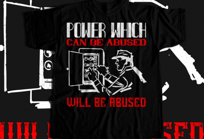 Electrician T-shirt Design Bundle