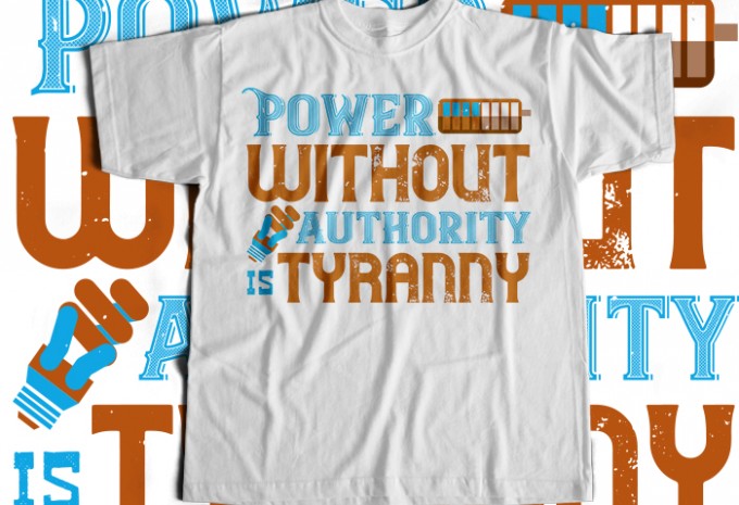 Electrician T-shirt Design Bundle
