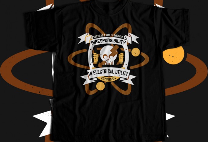 Electrician T-shirt Design Bundle