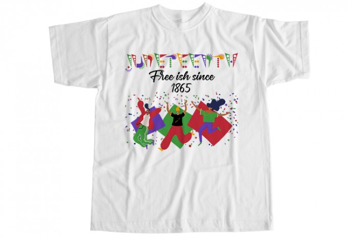 Juneteenth T-Shirt Design design preview 2