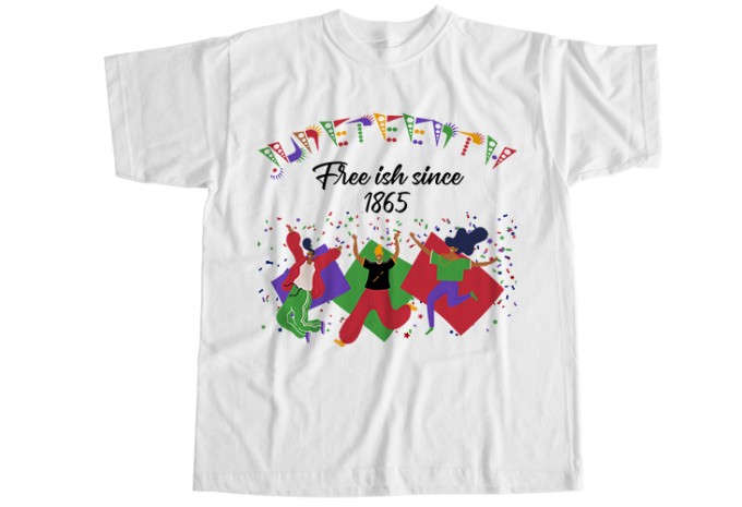 Juneteenth T-Shirt Design design preview 3