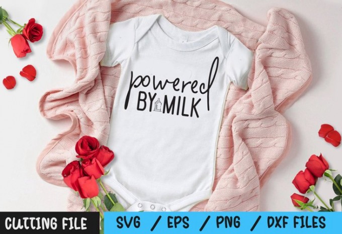 Powered by milk SVG — EPS, SVG, PNG, DXF commercial use t-shirt design