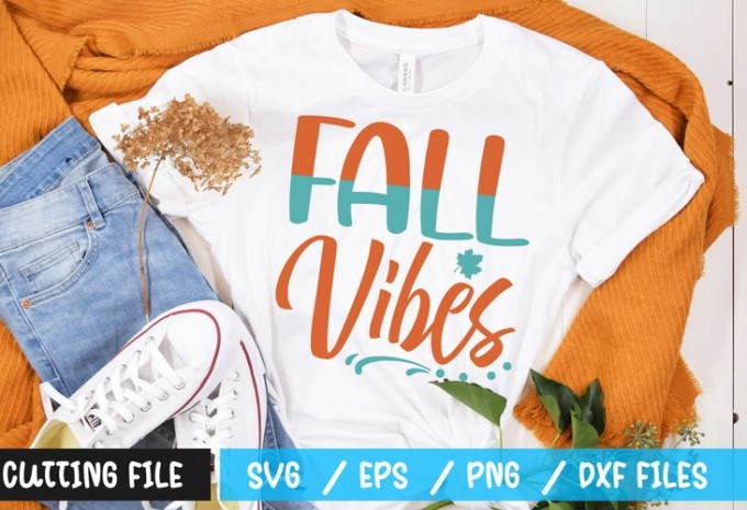 fall vibes t-shirt design