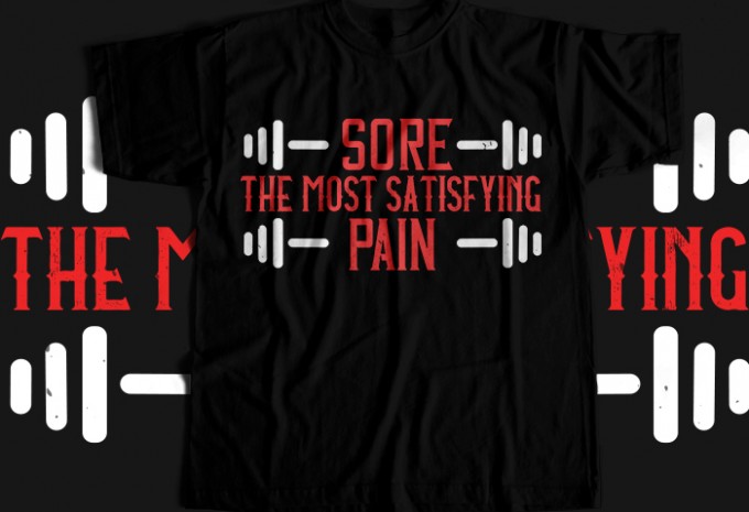 Sore. The most satisfying pain.