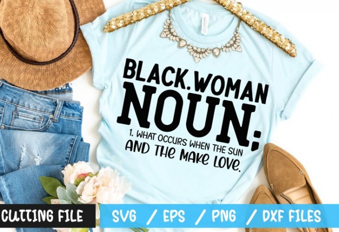 Black Woman svg bundle - Black women black girl magic SVG design preview 6