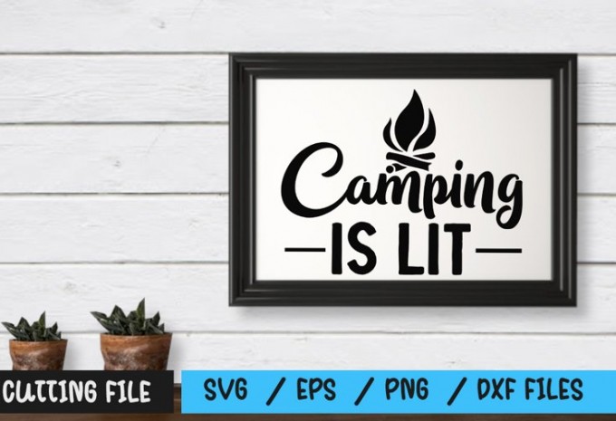Camping SVG Bundle, Bundle Camper Svg, Adventure Svg Bundle design preview 3
