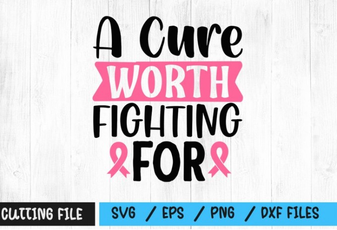 Cancer Awareness SVG Bundle SVG