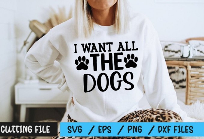 Dog SVG Bundle, Dog Quotes Design Bundle design preview 3