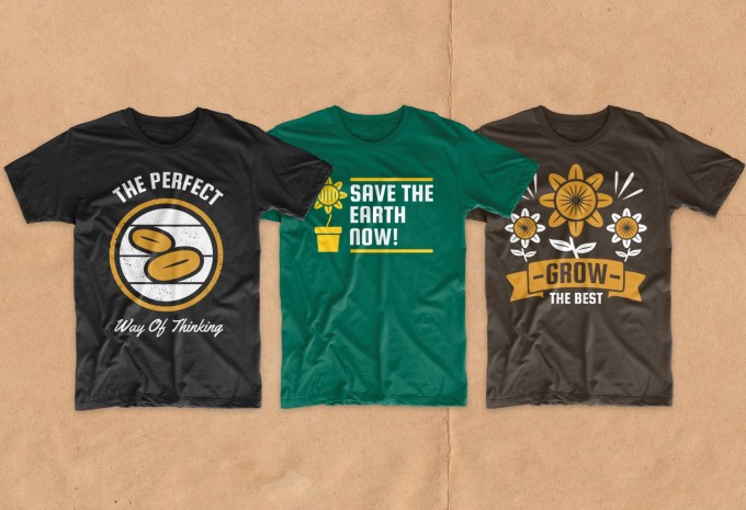 Gardening t-shirt designs bundle vector packs