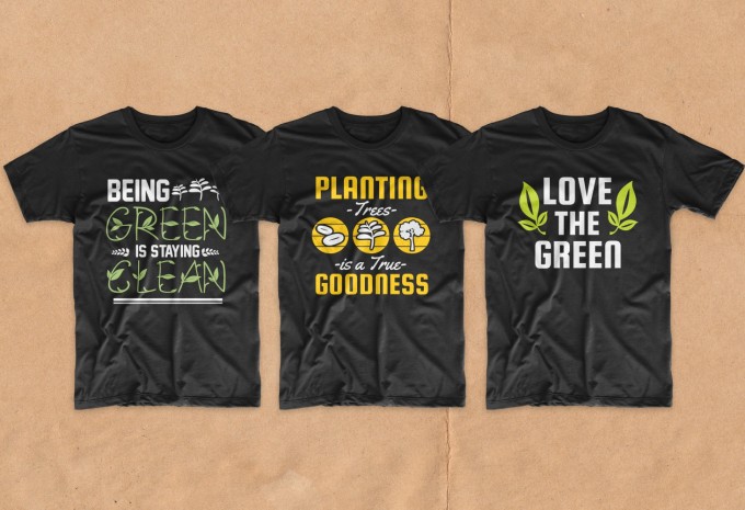 Gardening t-shirt designs bundle vector packs