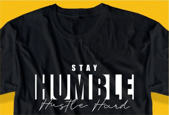 15 hustle motivational quotes svg t shirt design bundle design preview 2