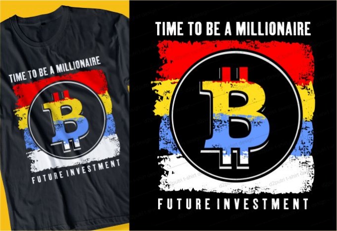 18 bitcoin crypto t shirt design bundle design preview 9