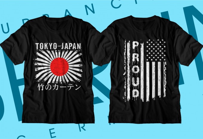 51 urban style t shirt design bundle