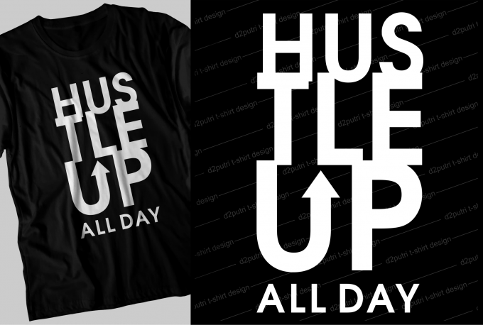 hustle motivational inspirational quotes svg t shirt design bundle