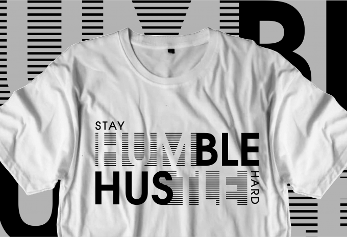 hustle motivational inspirational quotes svg t shirt design bundle