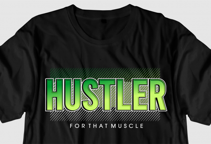 hustle motivational inspirational quotes svg t shirt design bundle