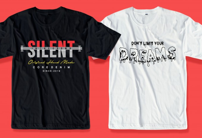 68 motivational quotes t shirt design bundle