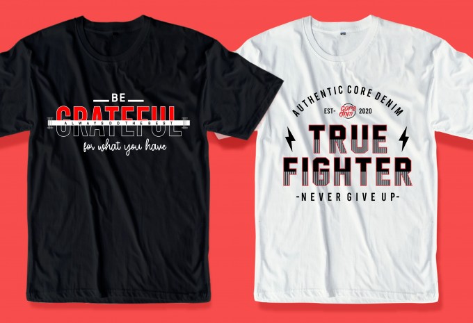 68 motivational quotes t shirt design bundle