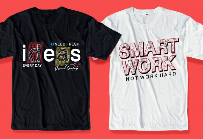 68 motivational quotes t shirt design bundle