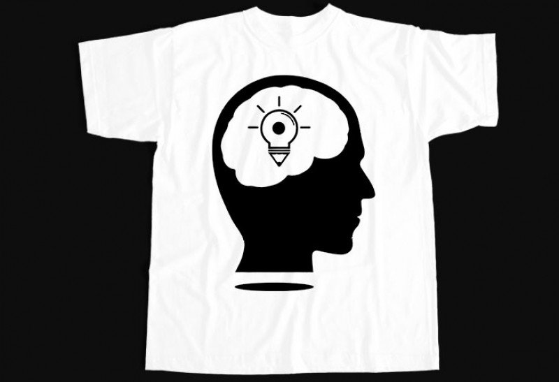 Brain Creative T-Shirt Designs — AI, SVG, PNG, EPS commercial use t-shirt design