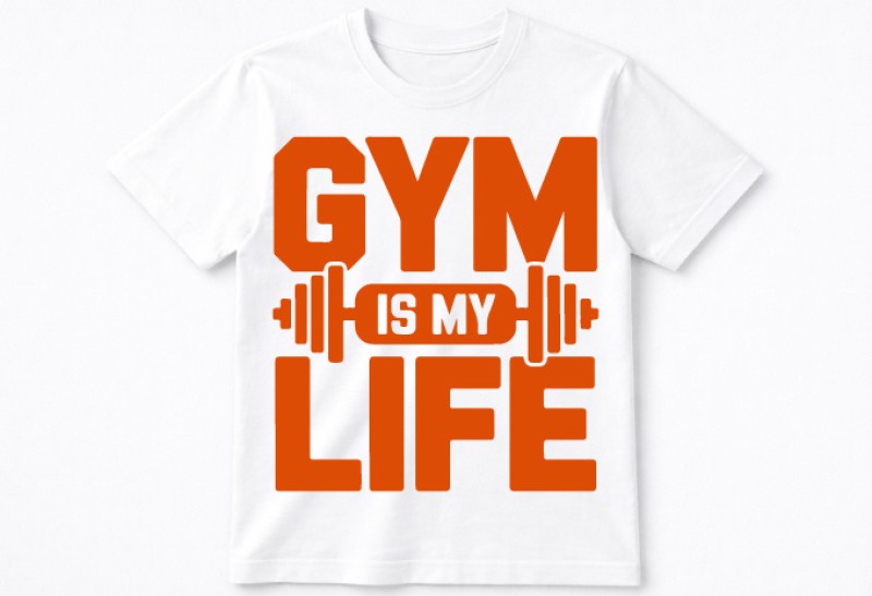 Gym T-Shirt Design Bundle 20 SVG PNG | Fitness Workout Graphic Pack