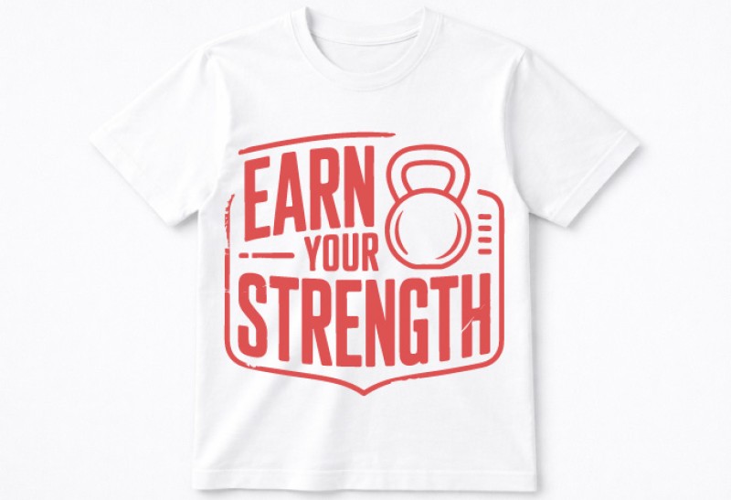 Gym T-Shirt Design Bundle 20 SVG PNG | Fitness Workout Graphic Pack