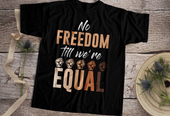 Black Lives Matter T-shirt Design Bundle
