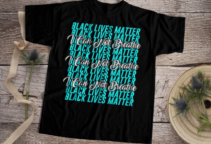Black Lives Matter T-shirt Design Bundle
