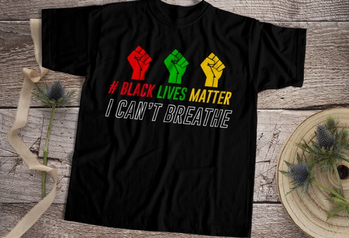 Black Lives Matter T-shirt Design Bundle