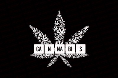 Cannabis Periodic T-shirt Design