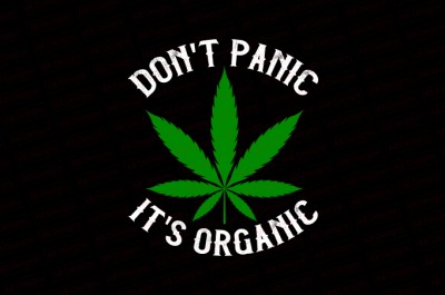 Don't Panic It's Organic T-shirt Design