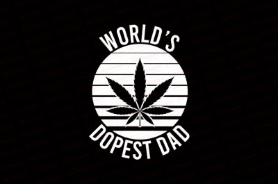 Worlds Dopest Dad T-shirt Design
