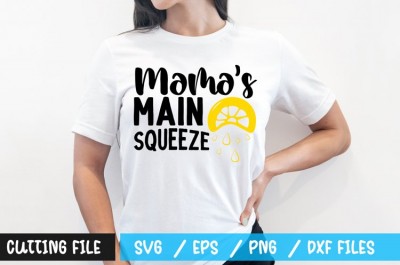 Mamas main squeeze t-shirt design