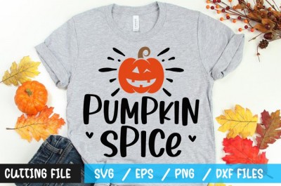 Pumpkin spice t-shirt design