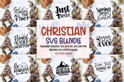 Christian SVG Bundle Bible Verse SVG Bible Verse Bundle